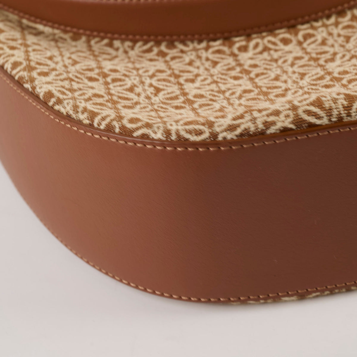 Loewe Luna Bag Anagram Jacquard Tan - photo 12