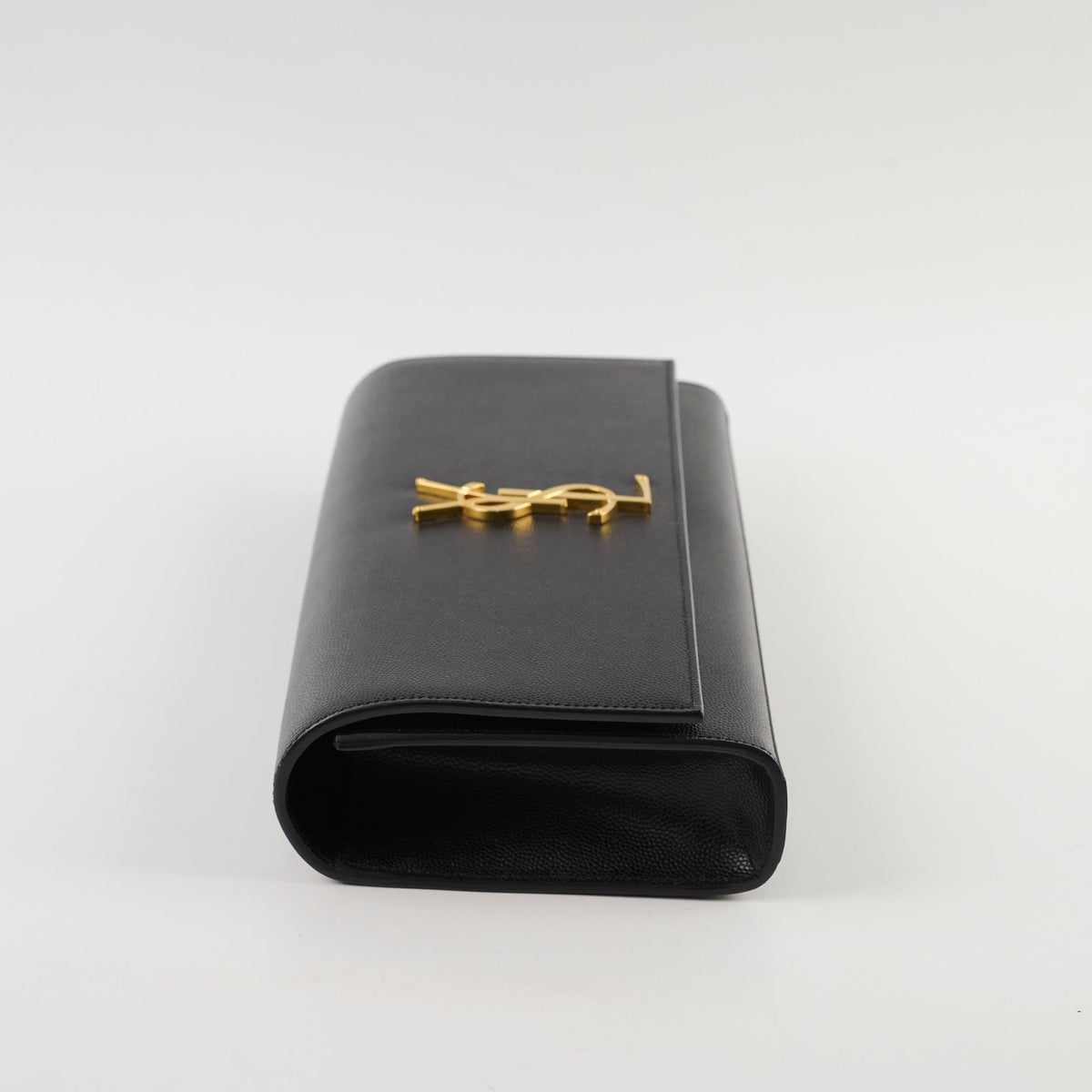 Saint Laurent Logo Clutch Black - photo 3