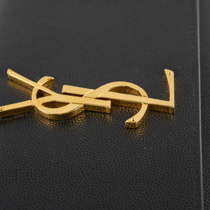 Saint Laurent Logo Clutch Black - photo 12