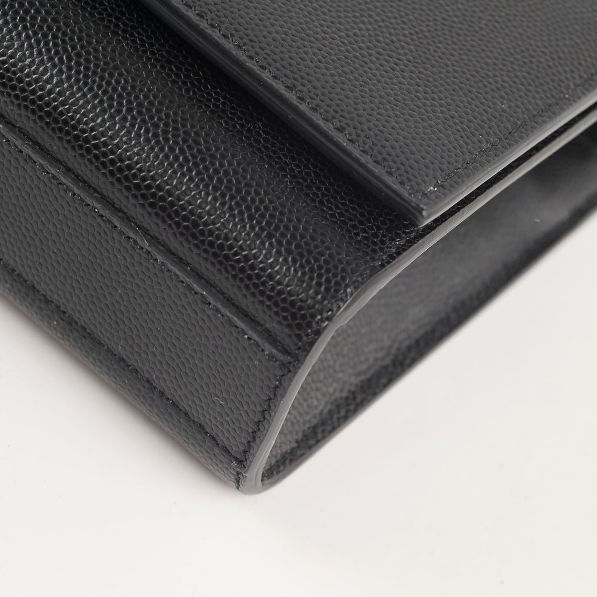 Saint Laurent Logo Clutch Black - photo 11