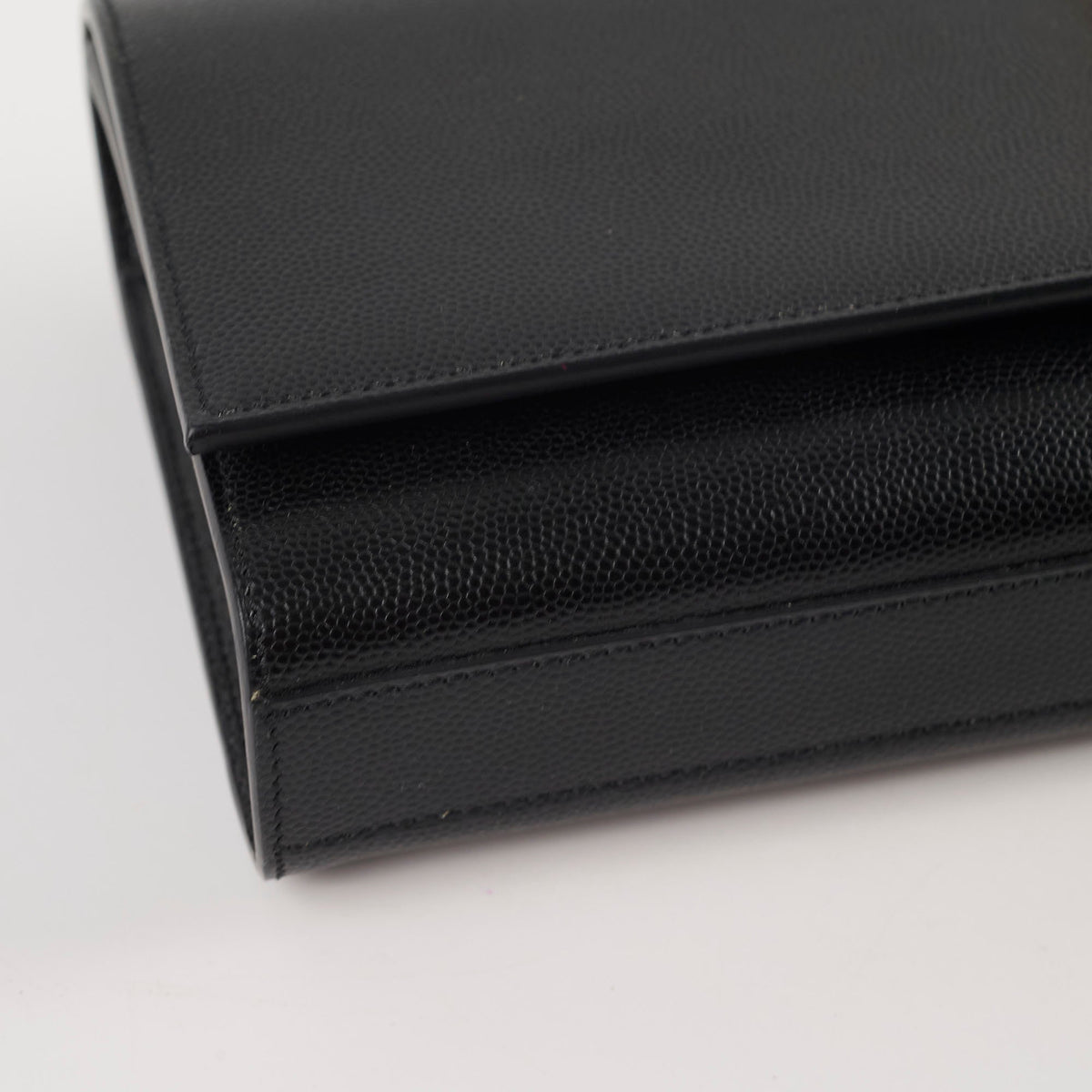 Saint Laurent Logo Clutch Black - photo 9