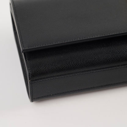 Saint Laurent Logo Clutch Black - photo 9