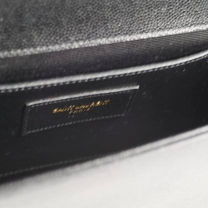 Saint Laurent Logo Clutch Black - photo 5