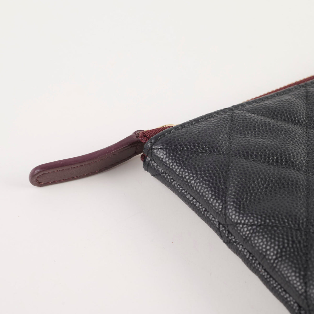 Chanel O case Clutch Caviar Black - photo 9