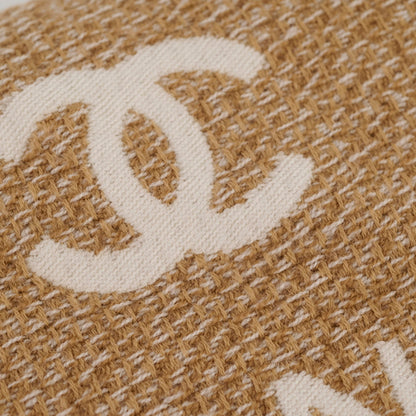 Chanel Wool Scarf Beige - photo 8