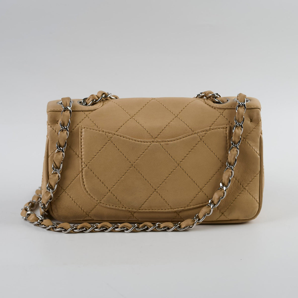 Chanel Lambskin Flap Bag Beige - photo 2