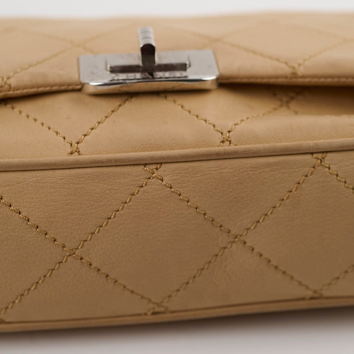 Chanel Lambskin Flap Bag Beige - photo 17