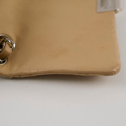 Chanel Lambskin Flap Bag Beige - photo 7