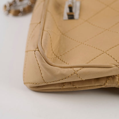 Chanel Lambskin Flap Bag Beige - photo 5
