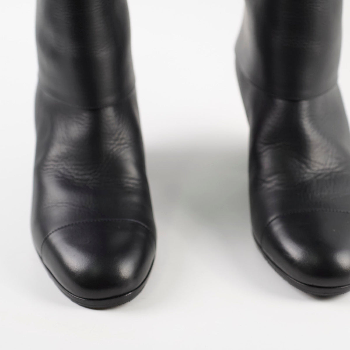 Chanel Black Riding Boots size 39 - photo 9