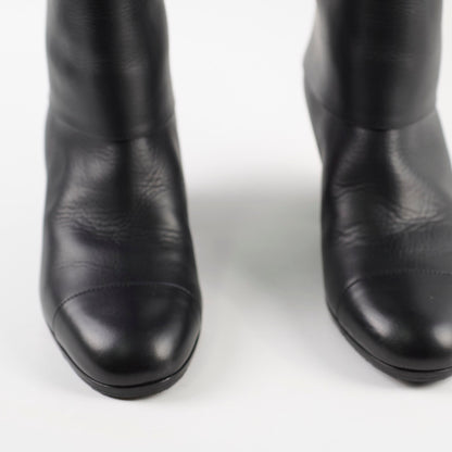 Chanel Black Riding Boots size 39 - photo 9