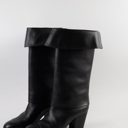 Chanel Black Riding Boots size 39 - photo 8