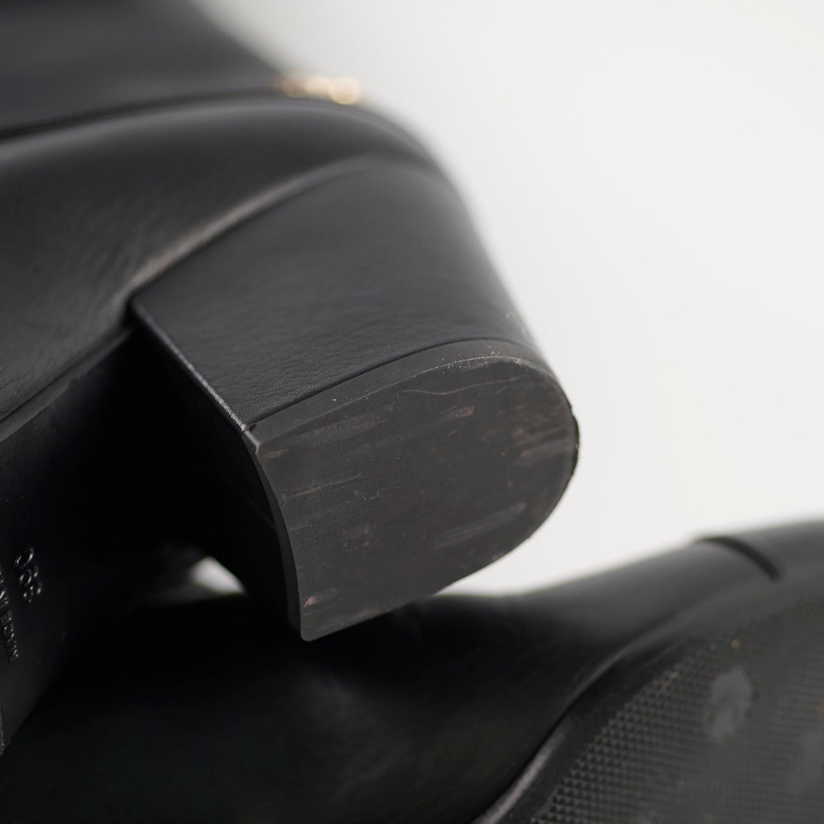 Chanel Black Riding Boots size 39 - photo 14
