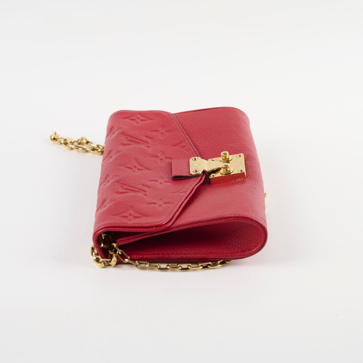 Louis Vuitton Wallet On Chain Red Empreinte - photo 3