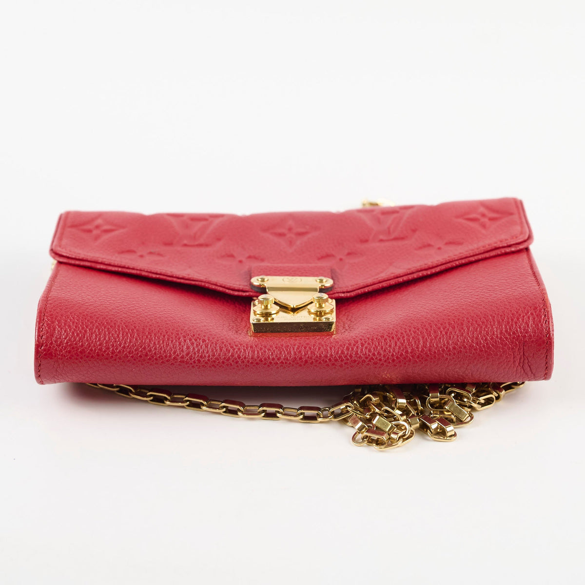 Louis Vuitton Wallet On Chain Red Empreinte - photo 4