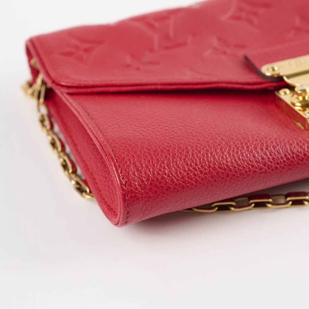 Louis Vuitton Wallet On Chain Red Empreinte - photo 11