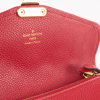 Louis Vuitton Wallet On Chain Red Empreinte - photo 10