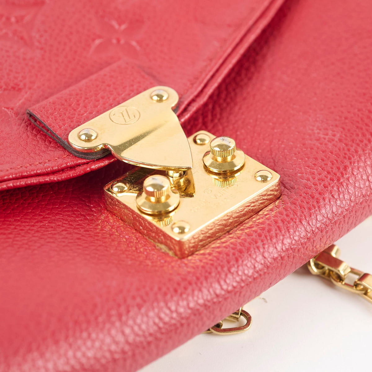 Louis Vuitton Wallet On Chain Red Empreinte - photo 13