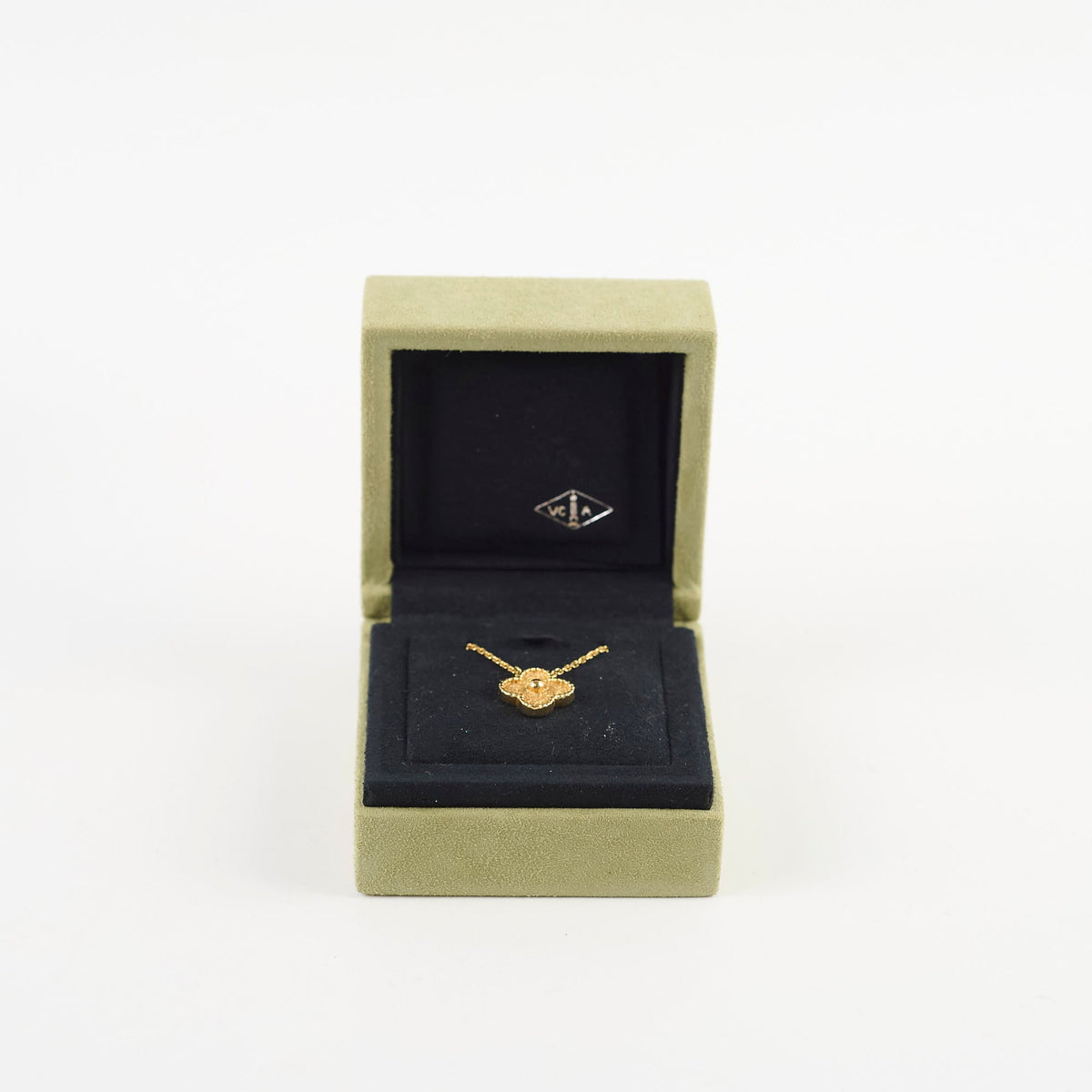 Van Cleef & Arpels Vintage Alhambra 18k Yellow Gold Necklace - photo 2