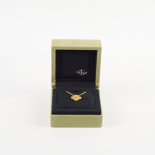 Van Cleef & Arpels Vintage Alhambra 18k Yellow Gold Necklace - photo 2