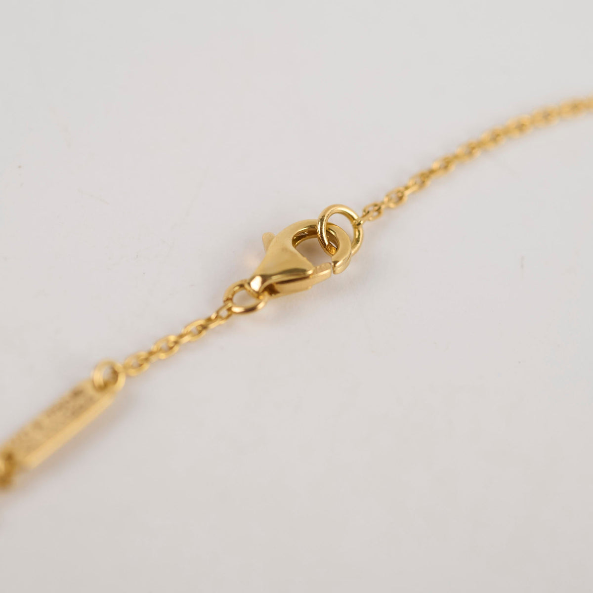 Van Cleef & Arpels Vintage Alhambra 18k Yellow Gold Necklace - photo 7