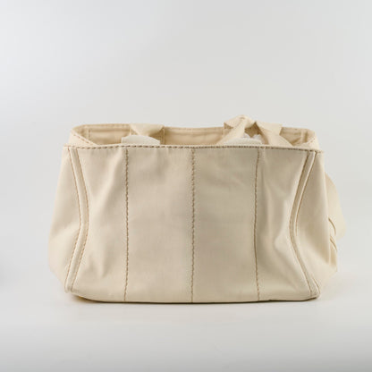 Prada White Canapa Medium Bag - photo 2