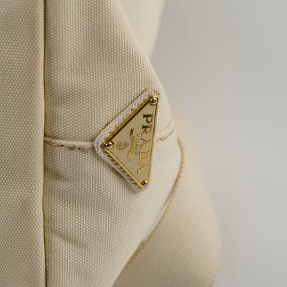 Prada White Canapa Medium Bag - photo 18