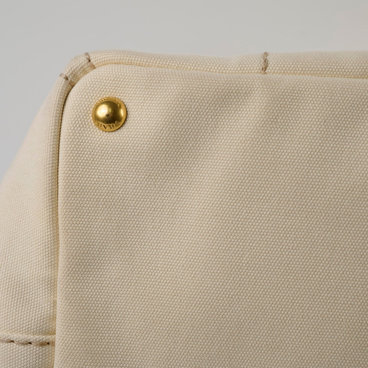 Prada White Canapa Medium Bag - photo 14