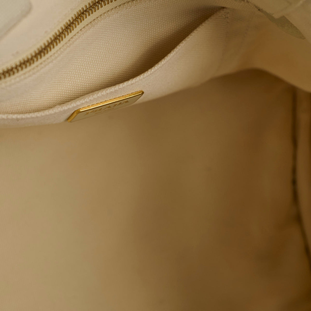 Prada White Canapa Medium Bag - photo 5