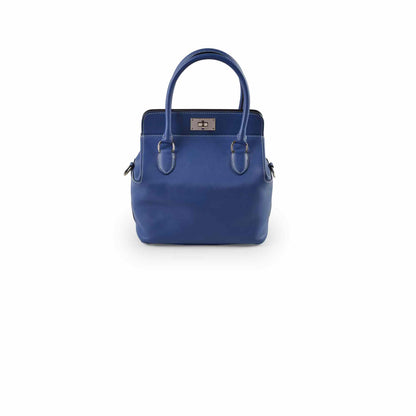 Hermes Toolbox 20 Verso Swift Blue C Stamp - photo 1