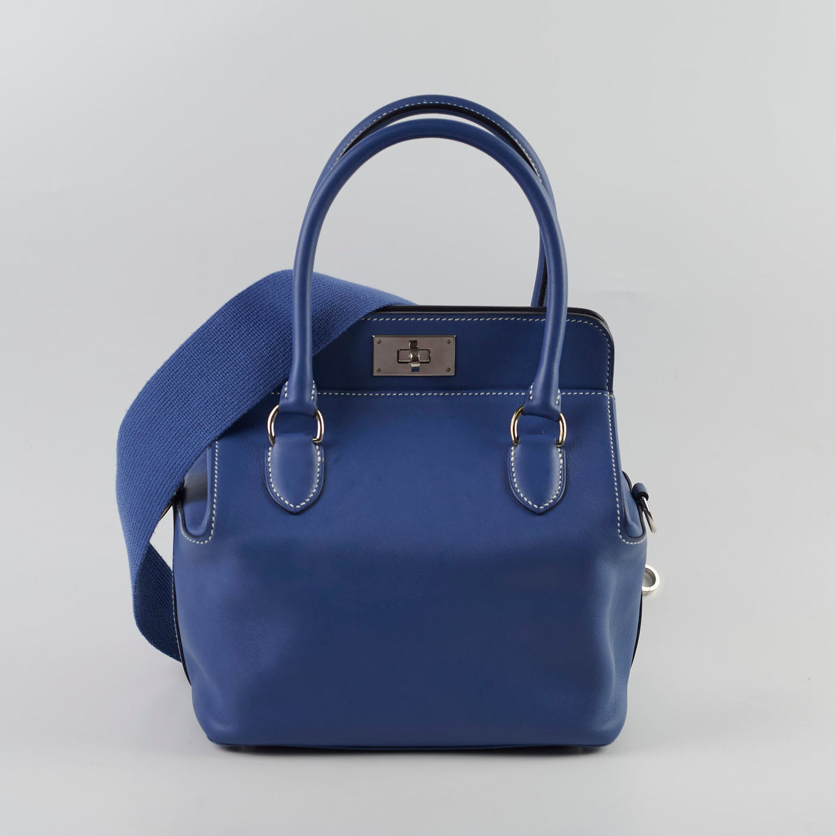 Hermes Toolbox 20 Verso Swift Blue C Stamp - photo 2