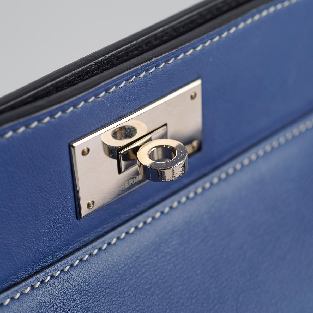 Hermes Toolbox 20 Verso Swift Blue C Stamp - photo 14