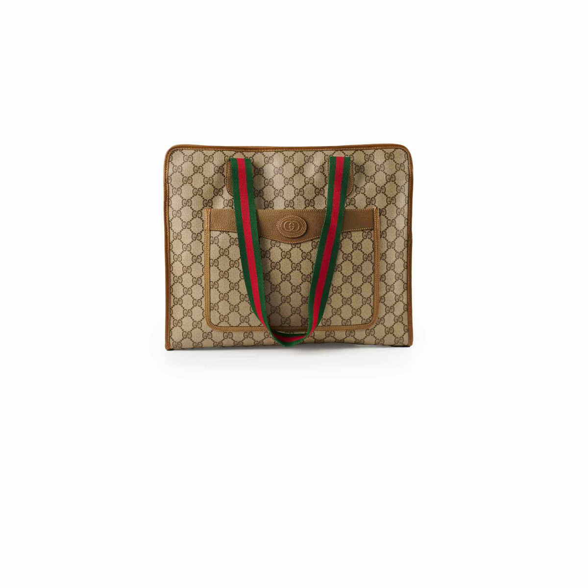 Gucci GG Surpreme Sherry Line Tote Brown - photo 1