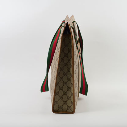Gucci GG Surpreme Sherry Line Tote Brown - photo 4