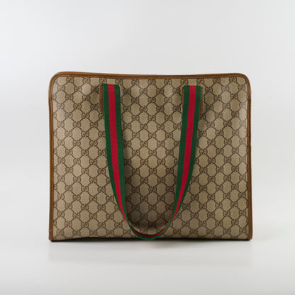 Gucci GG Surpreme Sherry Line Tote Brown - photo 2