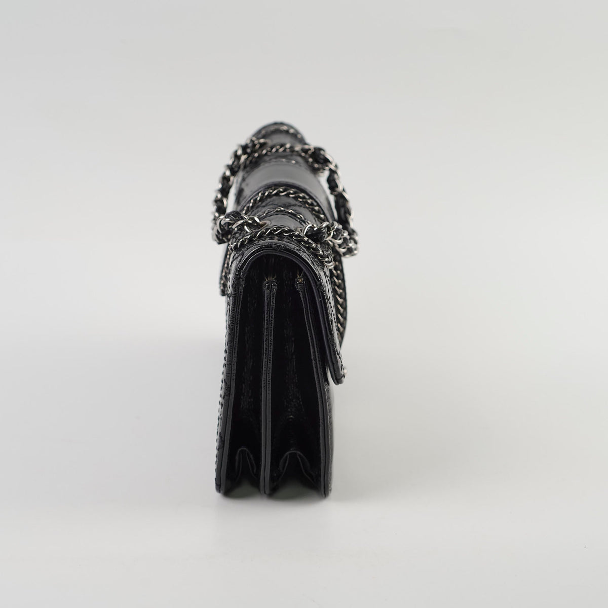 Chanel Madison Patent Shoulder Bag Black - photo 3