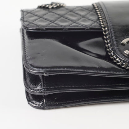Chanel Madison Patent Shoulder Bag Black - photo 13