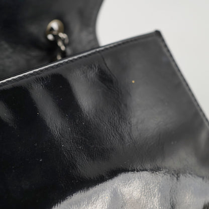 Chanel Madison Patent Shoulder Bag Black - photo 9