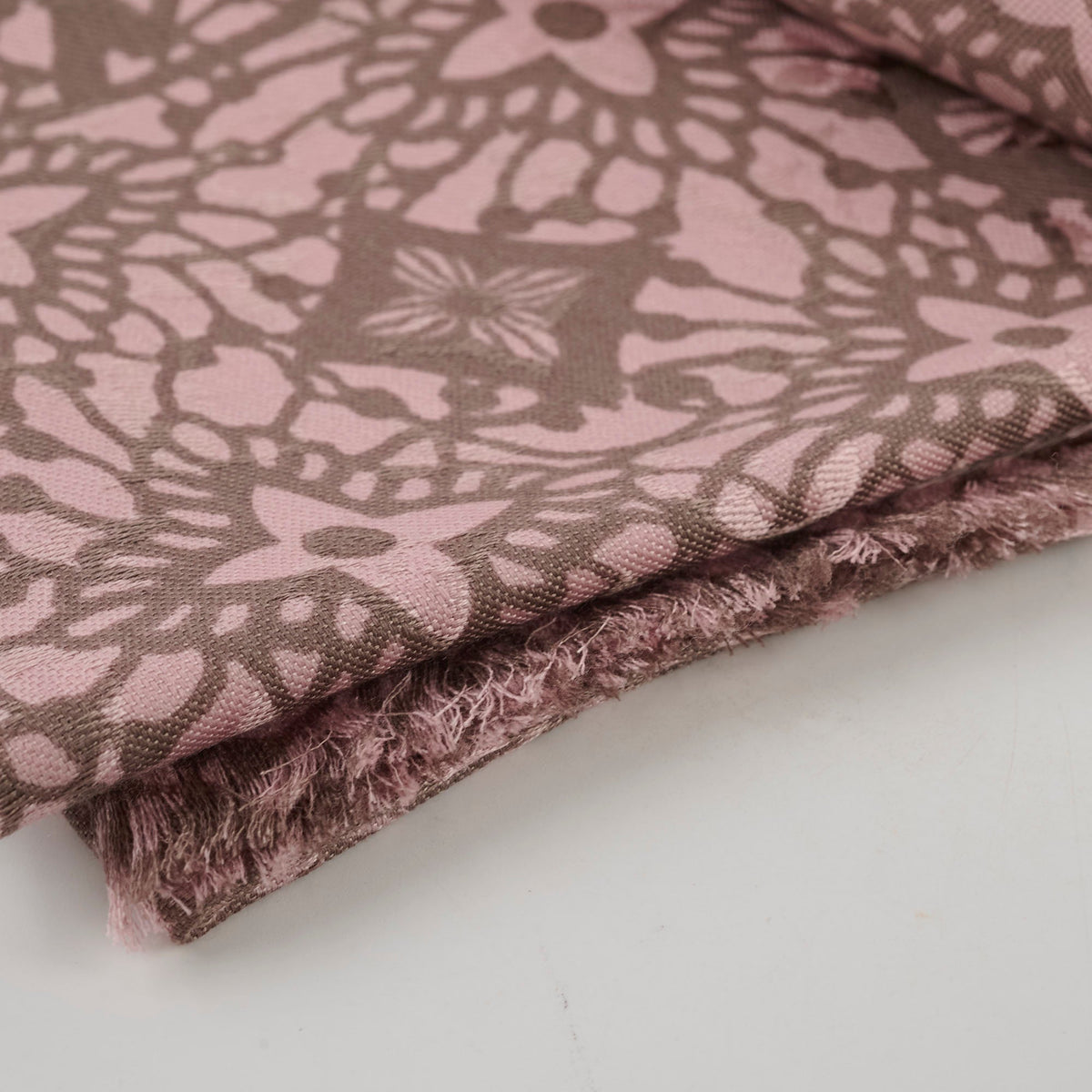 Louis Vuitton Silk Wool Scarf Light Pink - photo 13