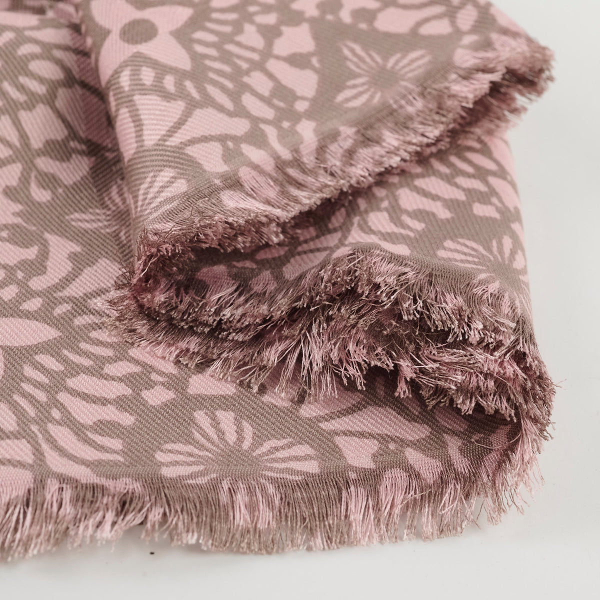 Louis Vuitton Silk Wool Scarf Light Pink - photo 11