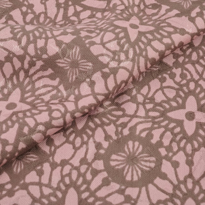 Louis Vuitton Silk Wool Scarf Light Pink - photo 8