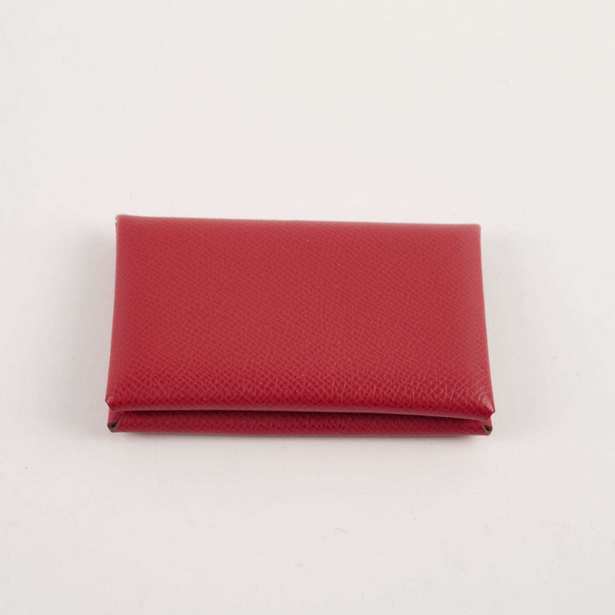 Hermes Calvi Cardholder Epsom Rouge Garance - photo 2