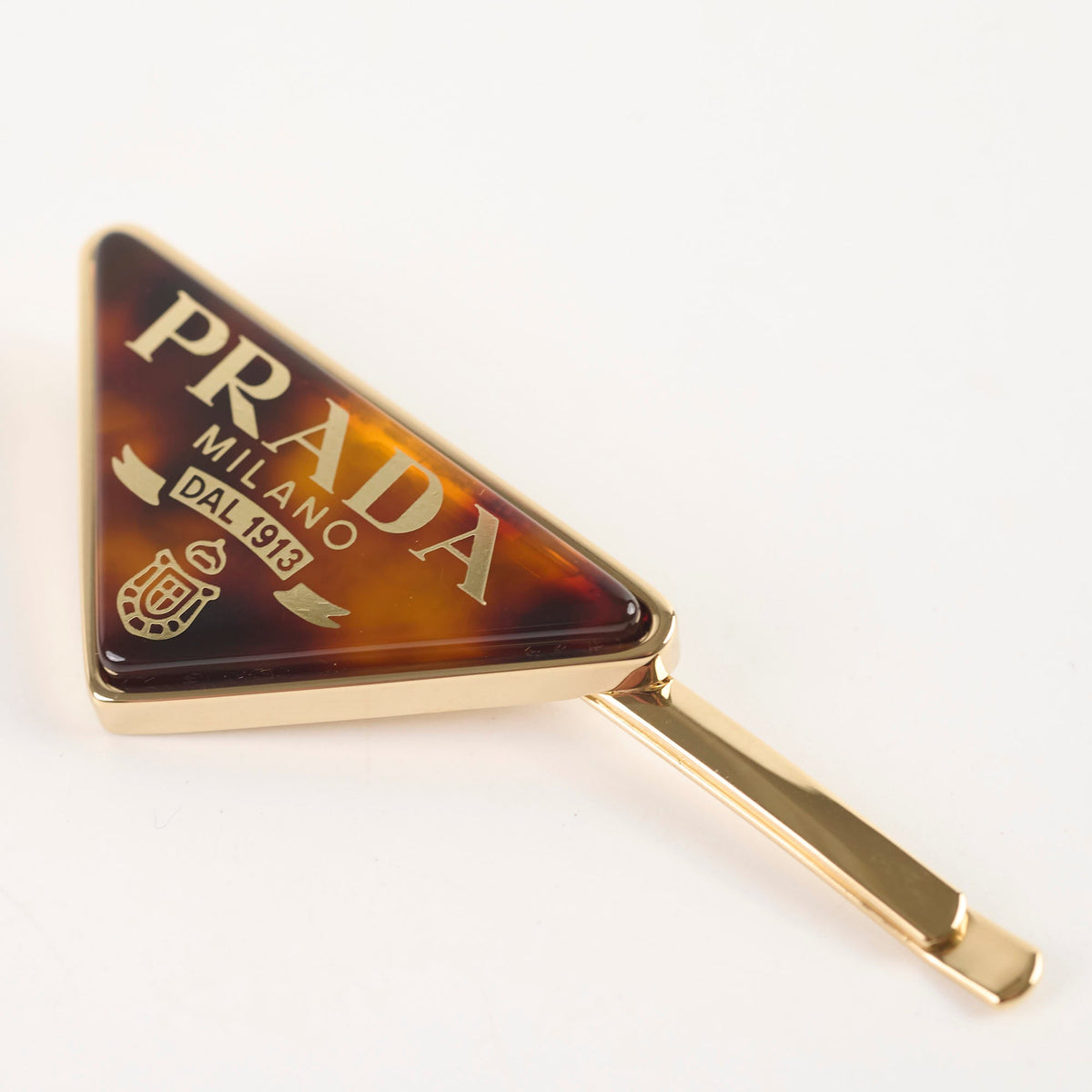 Prada Hair Clips Amber (a pair) - photo 4