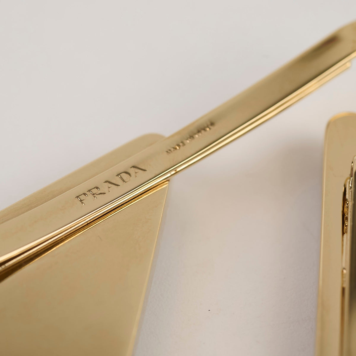 Prada Hair Clips Amber (a pair) - photo 6