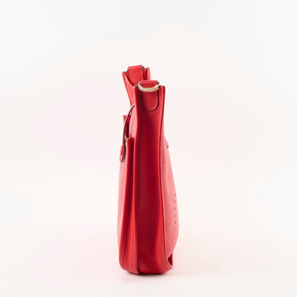 Hermes Evelyne 29 Clemence Red Stamp A (2017) - photo 3