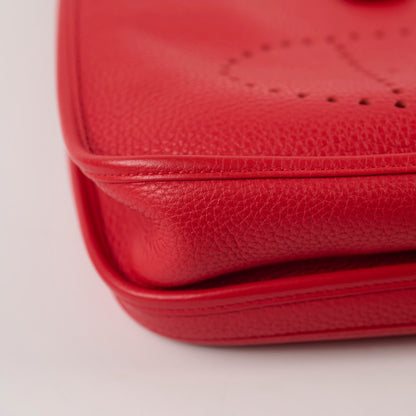 Hermes Evelyne 29 Clemence Red Stamp A (2017) - photo 10