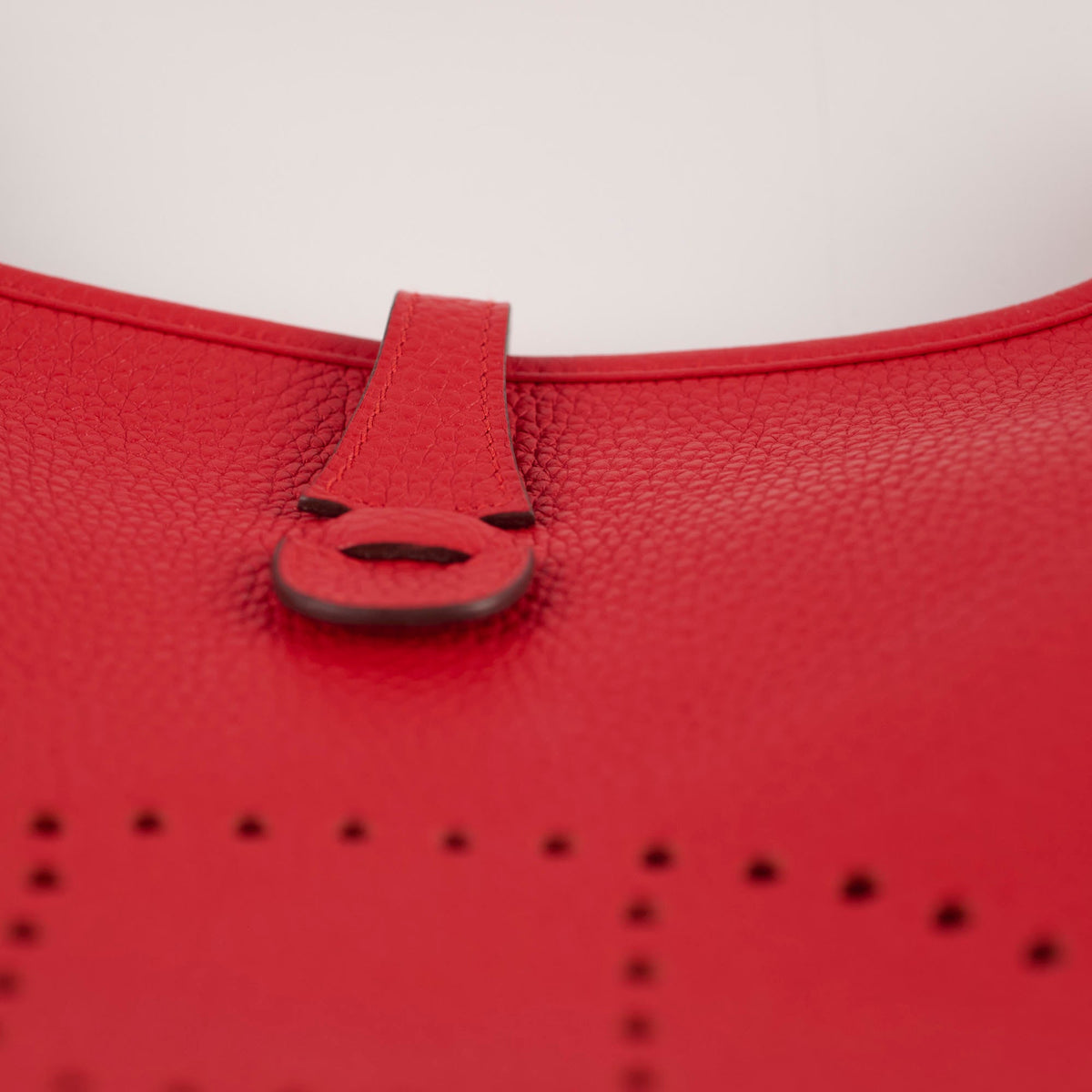 Hermes Evelyne 29 Clemence Red Stamp A (2017) - photo 13