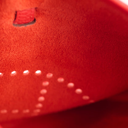 Hermes Evelyne 29 Clemence Red Stamp A (2017) - photo 7
