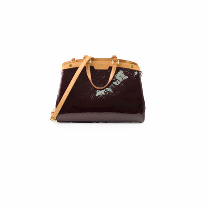 Louis Vuitton Brea MM Bag Monogram Vernis Amarante - photo 1