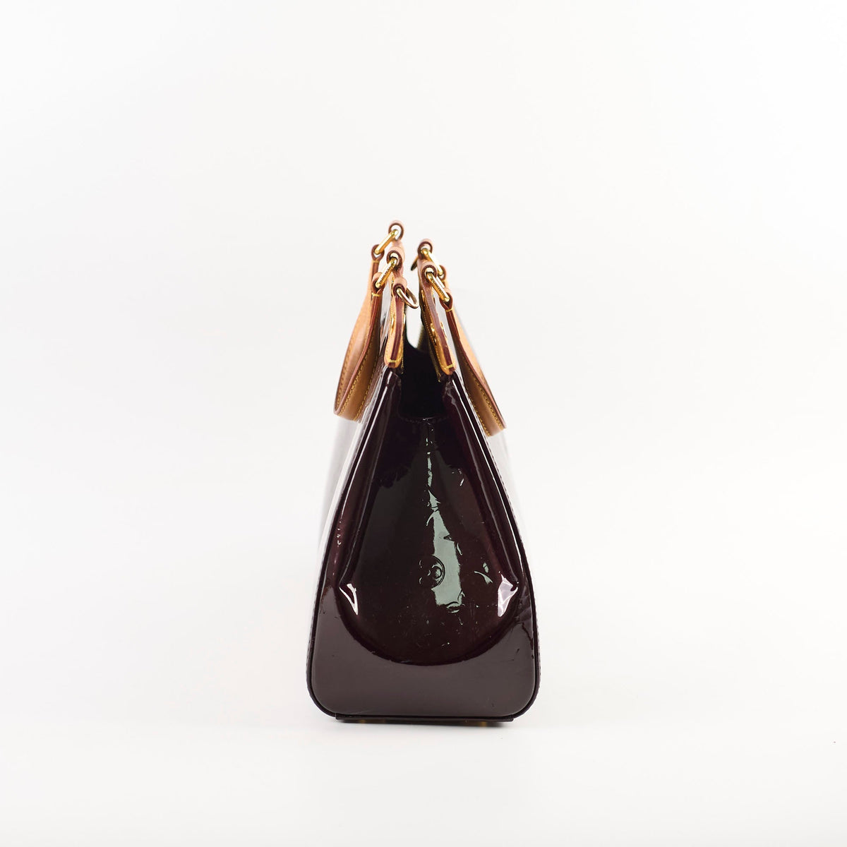 Louis Vuitton Brea MM Bag Monogram Vernis Amarante - photo 3